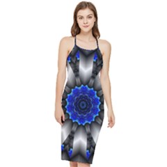 Kaleidoscope Abstract Round Bodycon Cross Back Summer Dress by Ndabl3x