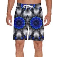 Kaleidoscope Abstract Round Men s Beach Shorts by Ndabl3x