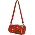 Christmas Paper Star Texture Mini Cylinder Bag View1