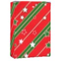 Christmas Paper Star Texture Playing Cards Single Design (Rectangle) with Custom Box View1