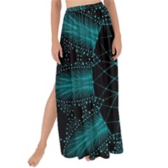 Ornament District Turquoise Maxi Chiffon Tie-up Sarong by Ndabl3x