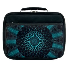 Ornament District Turquoise Lunch Bag