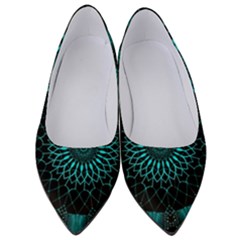 Ornament District Turquoise Women s Low Heels