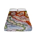 Map Europe Globe Countries States Fitted Sheet (Full/ Double Size) View1