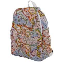 Map Europe Globe Countries States Top Flap Backpack