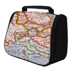 Map Europe Globe Countries States Full Print Travel Pouch (small) by Ndabl3x