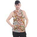 Map Europe Globe Countries States Men s Sleeveless Hoodie View1