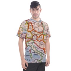 Map Europe Globe Countries States Men s Polo Tee by Ndabl3x