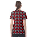 Dart Board Target Game Women s Sport Mesh Tee View2