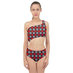 Dart Board Target Game Spliced Up Two Piece Swimsuit by Ndabl3x