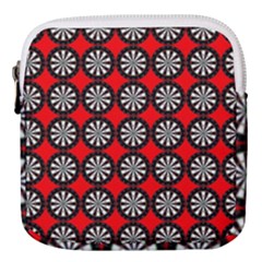 Dart Board Target Game Mini Square Pouch by Ndabl3x