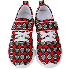 Dart Board Target Game Women s Velcro Strap Shoes by Ndabl3x