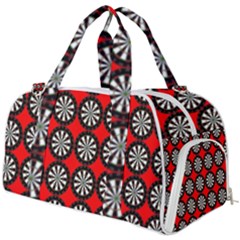 Dart Board Target Game Burner Gym Duffel Bag by Ndabl3x