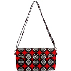 Dart Board Target Game Removable Strap Clutch Bag by Ndabl3x