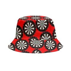 Dart Board Target Game Bucket Hat by Ndabl3x