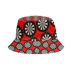 Dart Board Target Game Inside Out Bucket Hat by Ndabl3x