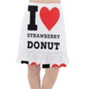 I love strawberry donut Fishtail Chiffon Skirt View1