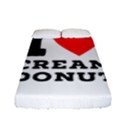 I love cream donut  Fitted Sheet (Full/ Double Size) View1