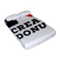 I love cream donut  Fitted Sheet (Full/ Double Size) View2