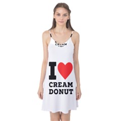 I Love Cream Donut  Camis Nightgown  by ilovewhateva