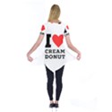 I love cream donut  Short Sleeve Tunic  View2