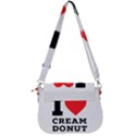 I love cream donut  Saddle Handbag View3