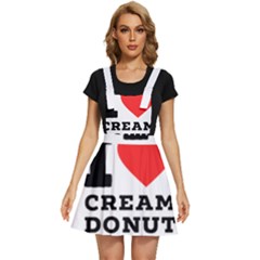 I Love Cream Donut  Apron Dress by ilovewhateva