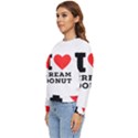 I love cream donut  Women s Long Sleeve Raglan Tee View2