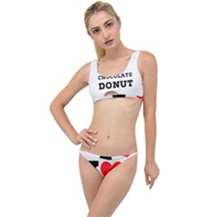 I Love Chocolate Donut The Little Details Bikini Set