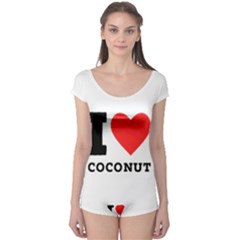 I Love Coconut Boyleg Leotard  by ilovewhateva