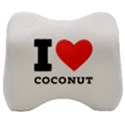 I love coconut Velour Head Support Cushion View1