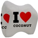 I love coconut Velour Head Support Cushion View3