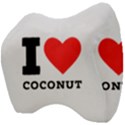 I love coconut Velour Head Support Cushion View4