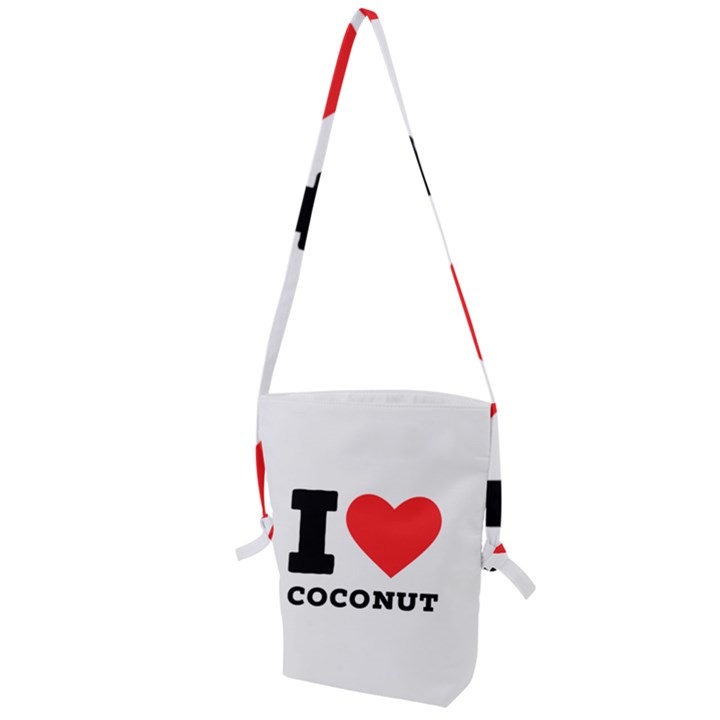 I love coconut Folding Shoulder Bag