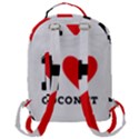 I love coconut Flap Pocket Backpack (Large) View3