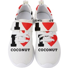 I Love Coconut Men s Velcro Strap Shoes by ilovewhateva