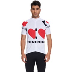 I Love Coconut Men s Short Sleeve Cycling Jersey by ilovewhateva