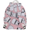 Cute Cats Cartoon Seamless-pattern Top Flap Backpack View3