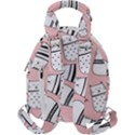 Cute Cats Cartoon Seamless-pattern Travel Backpack View2