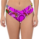 Stained Glass Love Heart Double Strap Halter Bikini Bottoms View1