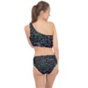 Math-linear-mathematics-education-circle-background Spliced Up Two Piece Swimsuit View2