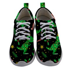 Christmas-funny-pattern Dinosaurs Women Athletic Shoes