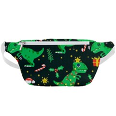 Christmas-funny-pattern Dinosaurs Waist Bag 