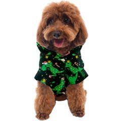 Christmas-funny-pattern Dinosaurs Dog Coat