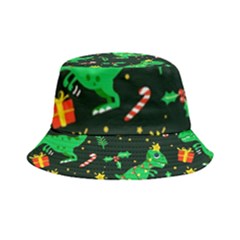 Christmas-funny-pattern Dinosaurs Inside Out Bucket Hat