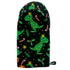 Christmas-funny-pattern Dinosaurs Microwave Oven Glove