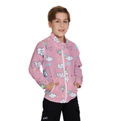 Cute-unicorn-seamless-pattern Kids  Windbreaker