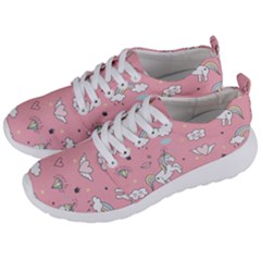 Cute-unicorn-seamless-pattern Men s Lightweight Sports Shoes