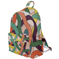 Snake Stripes Intertwined Abstract The Plain Backpack by Vaneshop