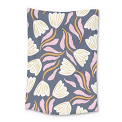 Flowers Pattern Floral Pattern Small Tapestry